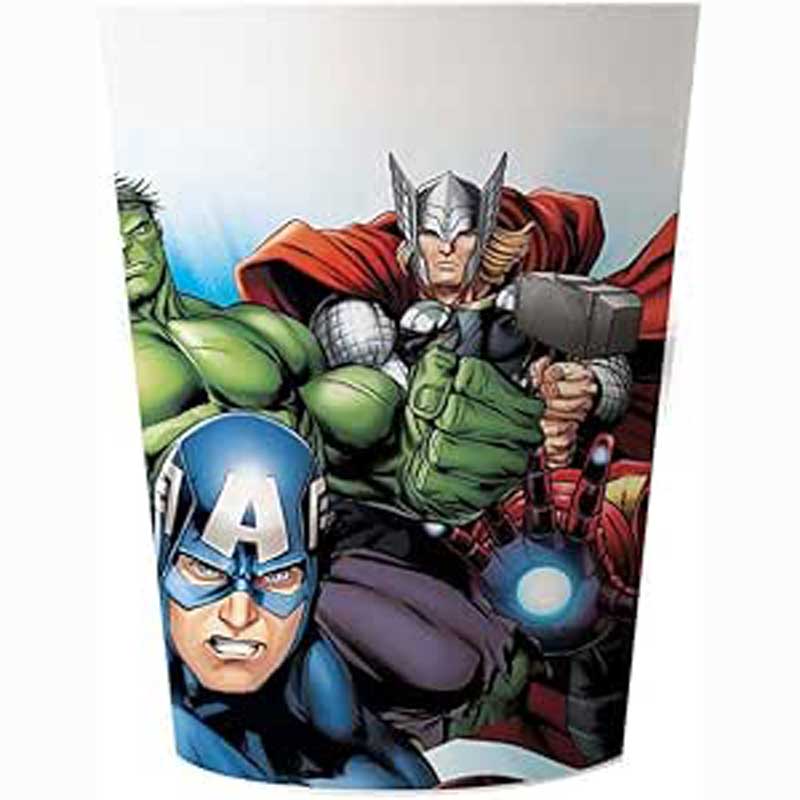Ποτήρια πολλαπλών χρήσεων Avengers Marvel (2 τεμ)