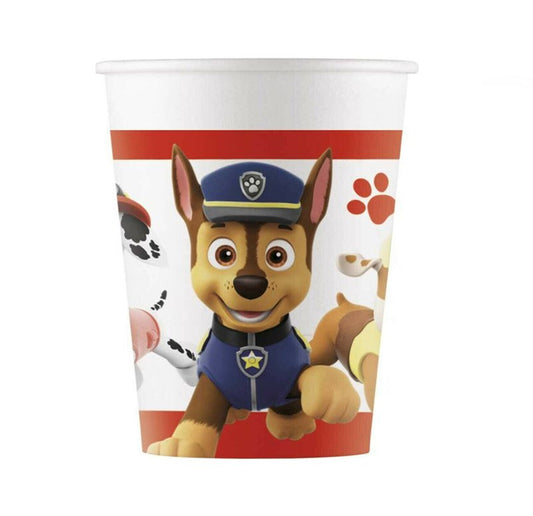 Ποτήρια πάρτυ Paw Patrol - Ready for Action (8 τεμ)