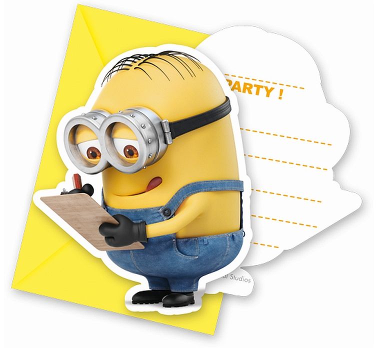 Χάρτινες Μάσκες Minions (6 τεμ)