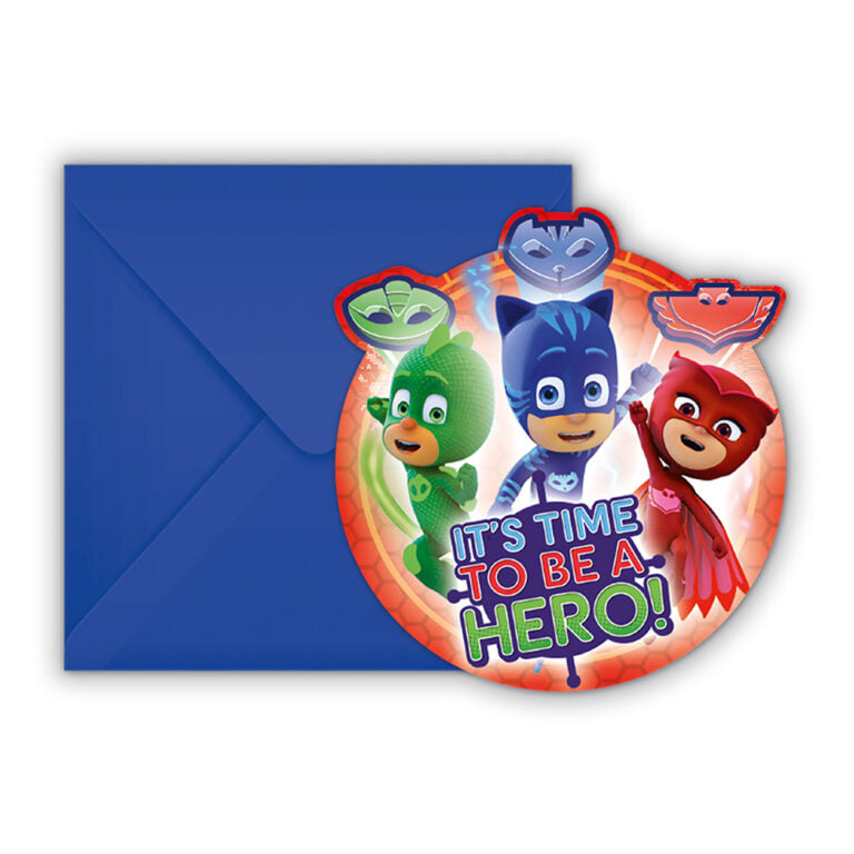 Σακουλάκια για δωράκια Pj Masks (6 τεμ)