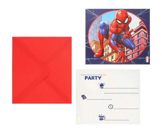 Τσαντάκια για δωράκια Spiderman Crime Fighter (6 τεμ)