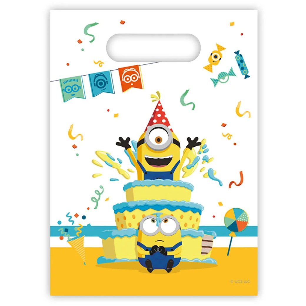 Χάρτινες Μάσκες Minions (6 τεμ)