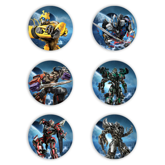 Οδοντογλυφίδες Transformers (6 τεμ)