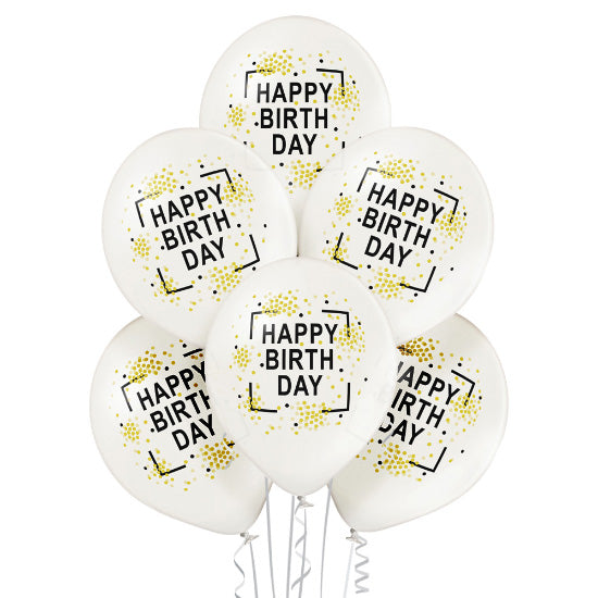 Σακουλάκια για δωράκια Happy Birthday (6 τεμ)
