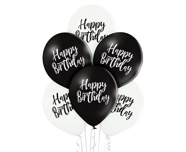 Σακουλάκια για δωράκια Happy Birthday (6 τεμ)