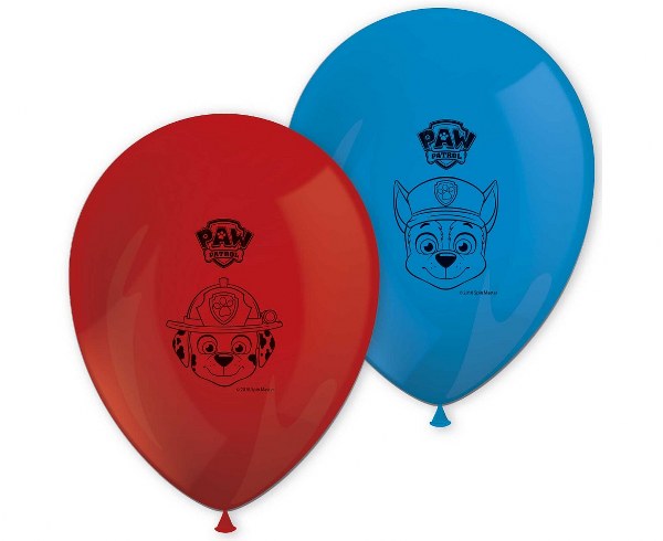 Πιάτα γλυκού Paw Patrol πατουσάκια (8 τεμ)