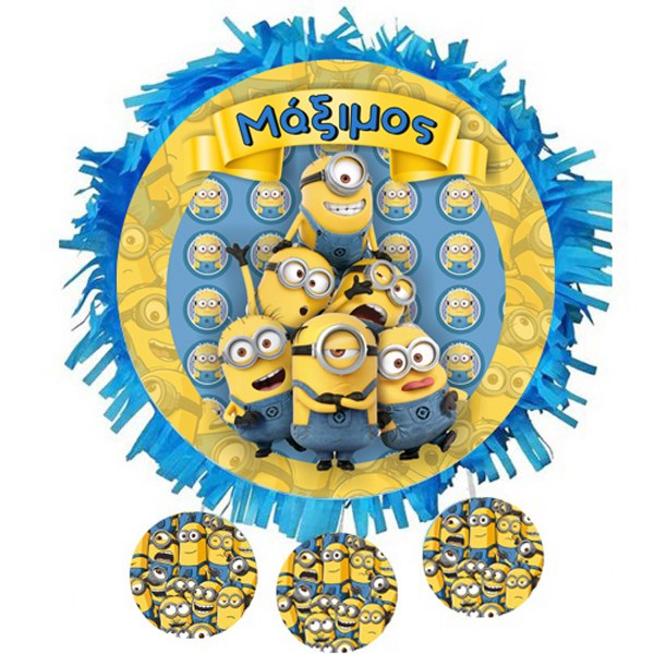Χριστουγεννιάτικο Τραπεζομάντηλο πάρτυ – Minions