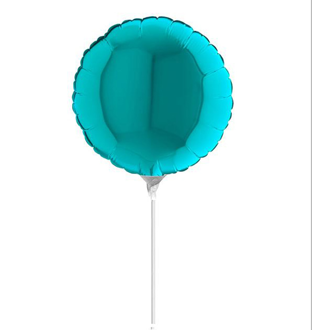 10_-mini-shape-mpaloni-pastel-galazio-tiffany_1 10" Mini Shape μπαλόνι παστέλ Γαλάζιο Tiffany - Image 1