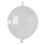 12" Διάφανο μπαλόνι Link-O-Loon με ουρίτσα (100 τεμ)