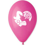 12" Μπαλόνι τυπωμένο Ημέρα της γυναίκας (25 τεμ)