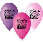 12" Μπαλόνι τυπωμένο LOL Surprise (3 χρώματα) (25 τεμ)