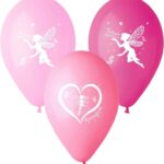 12" Μπαλόνι τυπωμένο Νεράιδα (25 τεμ)