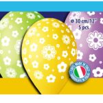 12" Μπαλόνια Μαργαρίτες (5 τεμ)