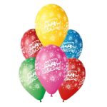 13'' Μπαλόνια Happy Birthday Πυροτέχνημα (25 τεμ)