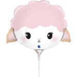 14'' Mini Shape Μπαλόνι ντροπαλό Προβατάκι