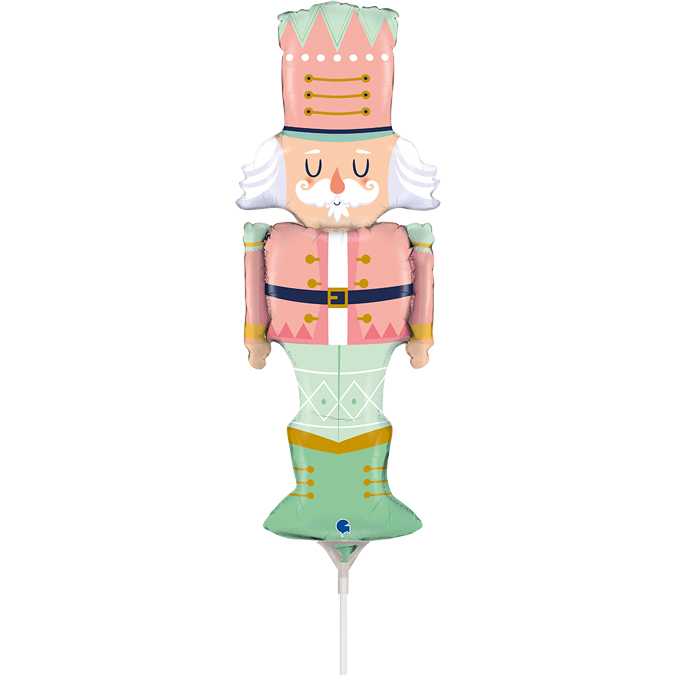 14_-mini-shape-mpaloni-kariothraistis-pastel_1 14" Mini Shape Μπαλόνι Καρυοθραύστης παστέλ - Image 1