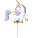 14" Mini Shape Μπαλόνι Μονόκερος
