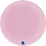 15" Μπαλόνι Παστέλ Ροζ Τρισδιάστατη Σφαίρα ORBZ