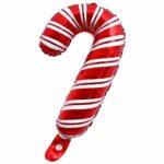 Junior Shape Μπαλόνι Candy Cane Κόκκινο-Λευκό