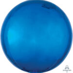 16" Μπαλόνι μπλε τρισδιάστατη σφαίρα ORBZ
