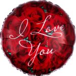 18' Μπαλόνι I Love You -  Roses
