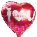 18'' Μπαλόνι Καρδιά 'I Love You' Ροζ - Φούξια