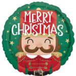 18'' Μπαλόνι ''Merry Christmas'' Καρυοθραύστης