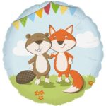 18" Μπαλόνι Αλεπού & κάστορας