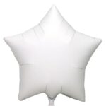 18" Μπαλόνι Άσπρο Αστέρι