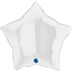 18" Μπαλόνι Άσπρο Αστέρι
