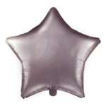 18" Μπαλόνι Αστέρι Ασημί Chrome