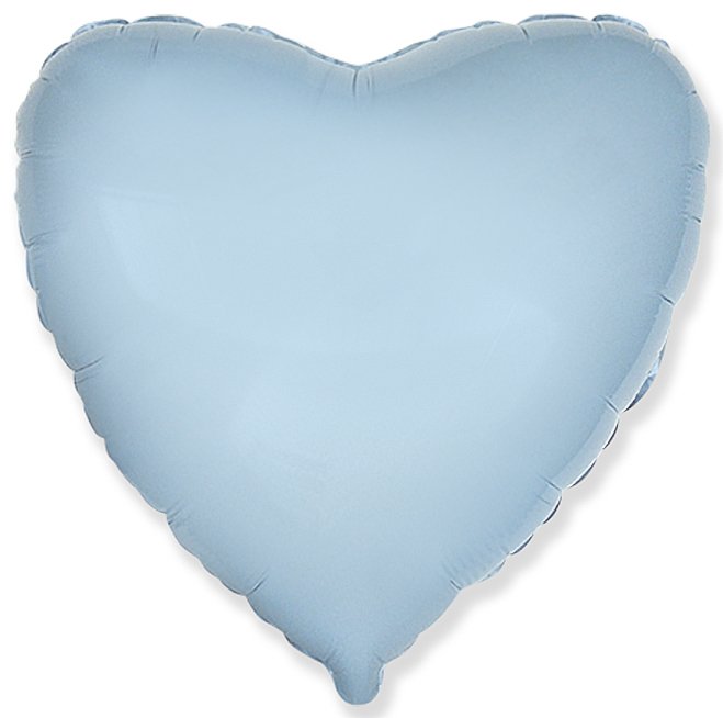 18_-mpaloni-baby-blue-kardia_1 18" Μπαλόνι Baby Blue Καρδιά - Image 1