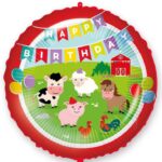 18" Μπαλόνι γενεθλίων Ζωάκια Φάρμας