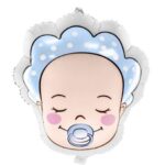 18" Μπαλόνι Γέννησης Αγοράκι Με Σκουφάκι