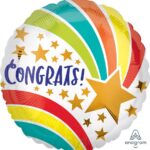 18" Μπαλόνι για Συγχαρητήρια Congrats Shooting Star