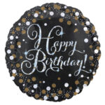 18" Μπαλόνι Happy Birthday holographic