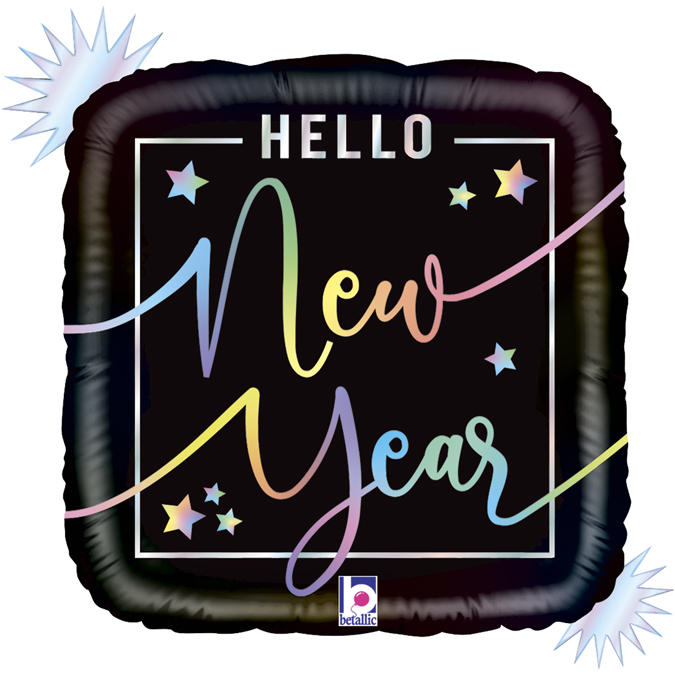 18_-mpaloni-hello-new-year_1 18″ Μπαλόνι Hello New Year - Image 1