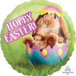 18" Μπαλόνι Hoppy Easter κουνελάκι