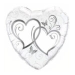 18" Μπαλόνι Καρδιά Entwined Hearts