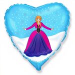 18" Μπαλόνι καρδιά Frozen - Πριγκίπισσα Άννα