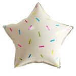 18" Μπαλόνι με πιτσιλιές αστέρι