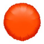18" Μπαλόνι Neon Πορτοκαλί Στρογγυλό