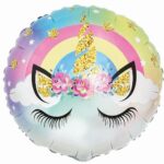 18" Μπαλόνι παστέλ Μονόκερος