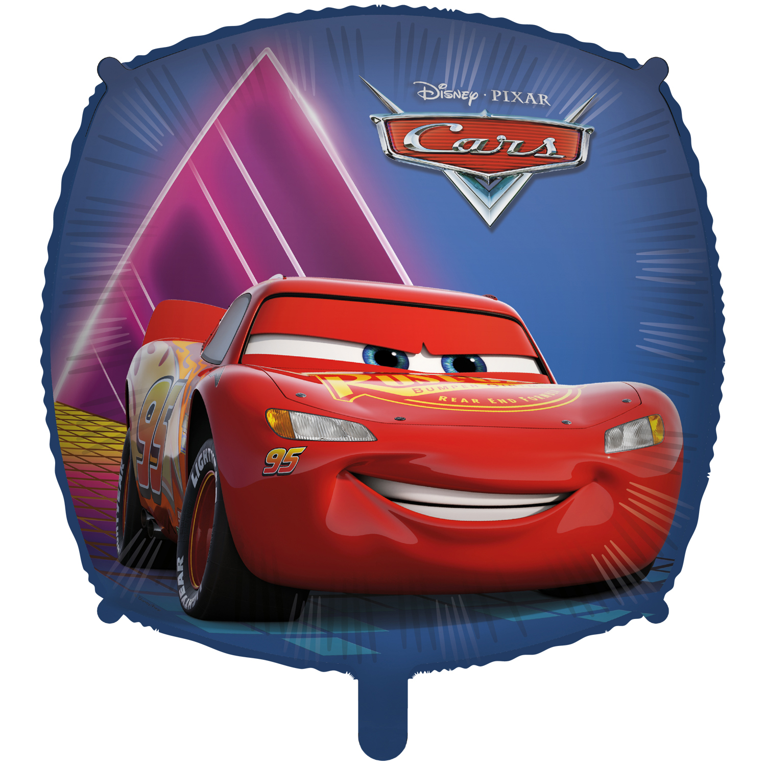18_-mpaloni-tetragono-cars-mcqueen_1 18" Μπαλόνι Τετράγωνο Cars McQueen - Image 1