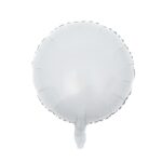 24'' Μπαλόνι Στρογγυλό Άσπρο