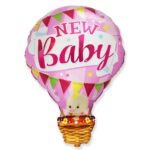 24" Μπαλόνι γέννησης Αερόστατο New Baby Girl