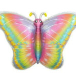 25" Μπαλόνι Πεταλούδα παστέλ