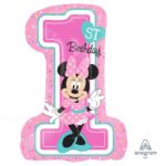 Μπαλόνι Minnie 1st Birthday 28"