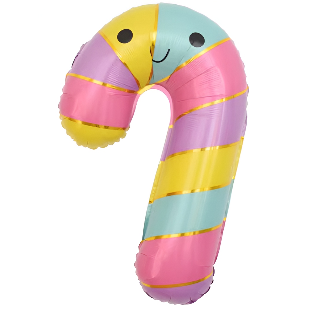 29_-mpaloni-candy-cane-polichromo-pastel_1 29" Μπαλόνι Candy Cane Πολύχρωμο Παστέλ - Image 1