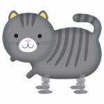 29" Μπαλόνι Γατούλα που περπατάει